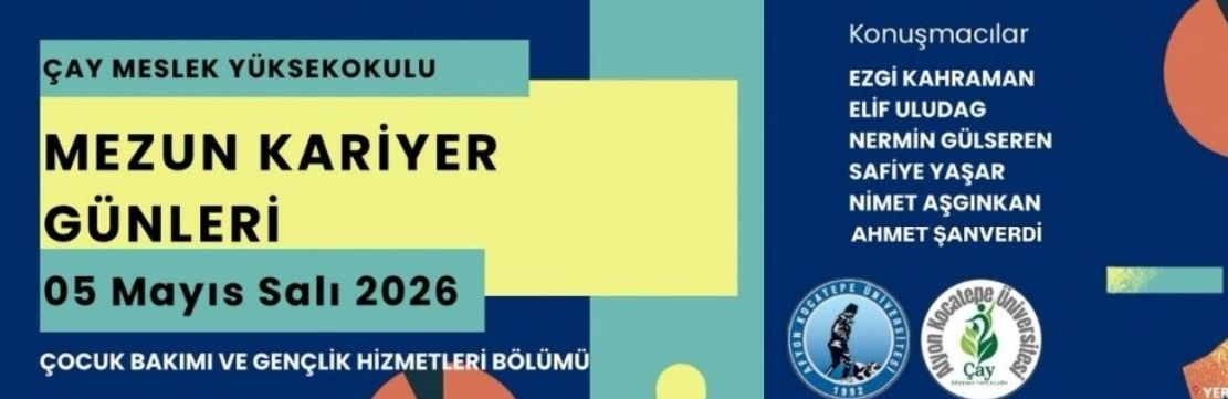 Çocuk Gelişimi Programı Mezun-Kariyer Günleri